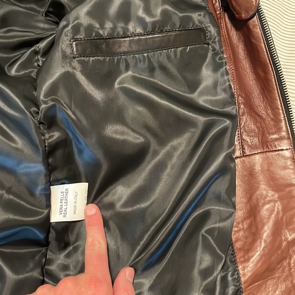 Vera Pelle women’s hooded leather jacket - Picture 4 of 5